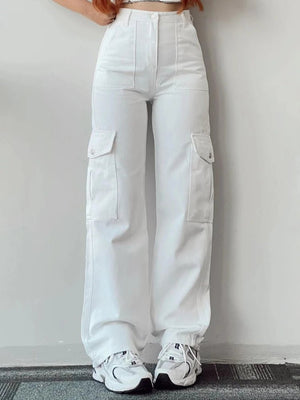 Emiliana - Pantalon cargo coupe droite - TrendlyLux™