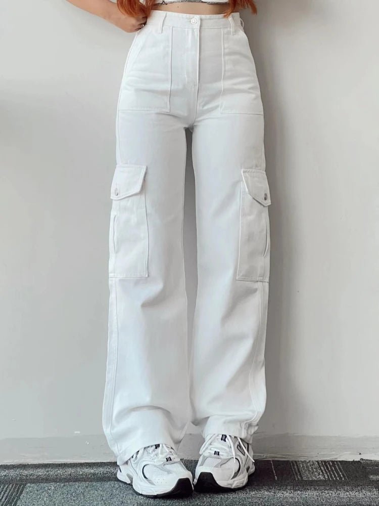 Emiliana - Pantalon cargo coupe droite - TrendlyLux™