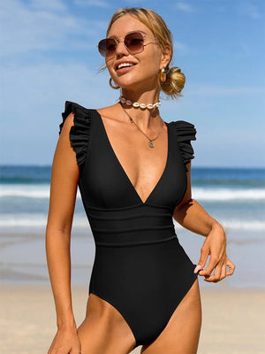 Trendlylux™ | Maillot de Bain Femme - Décolleté Plongeant, Dos Nu - TrendlyLux™