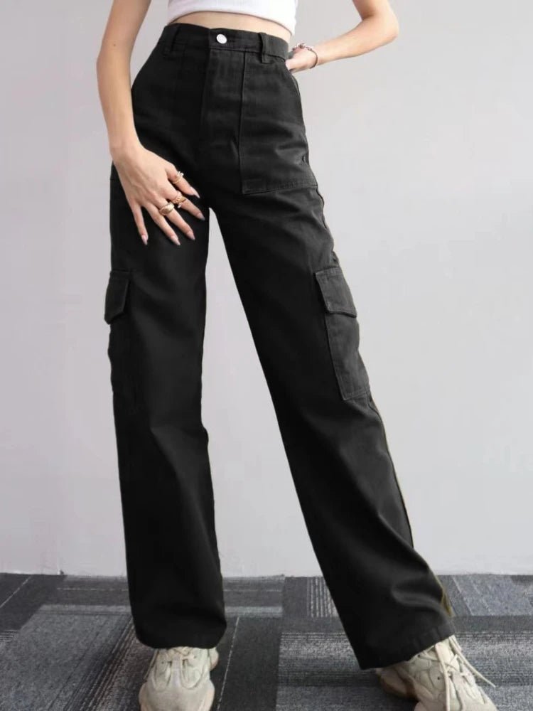 Emiliana - Pantalon cargo coupe droite - TrendlyLux™