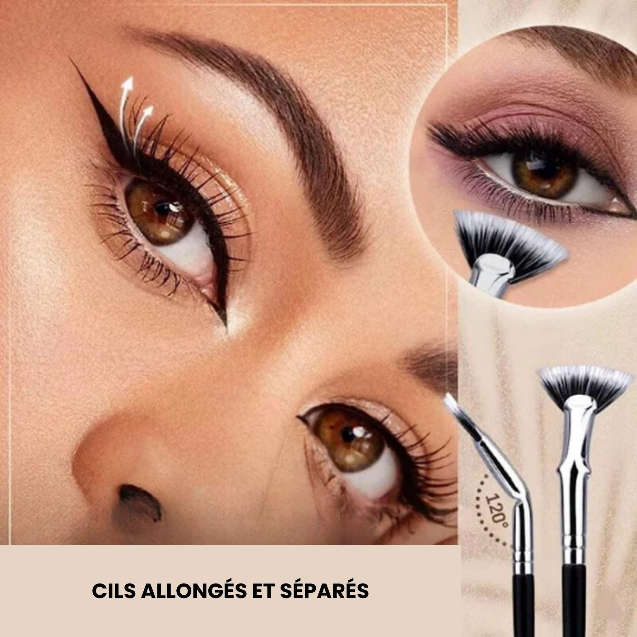GlamLash™ – Obtenez des cils longs et volumineux sans effort avec la brosse à mascara de haute qualité ! [Dernier jour de réduction] - TrendlyLux™
